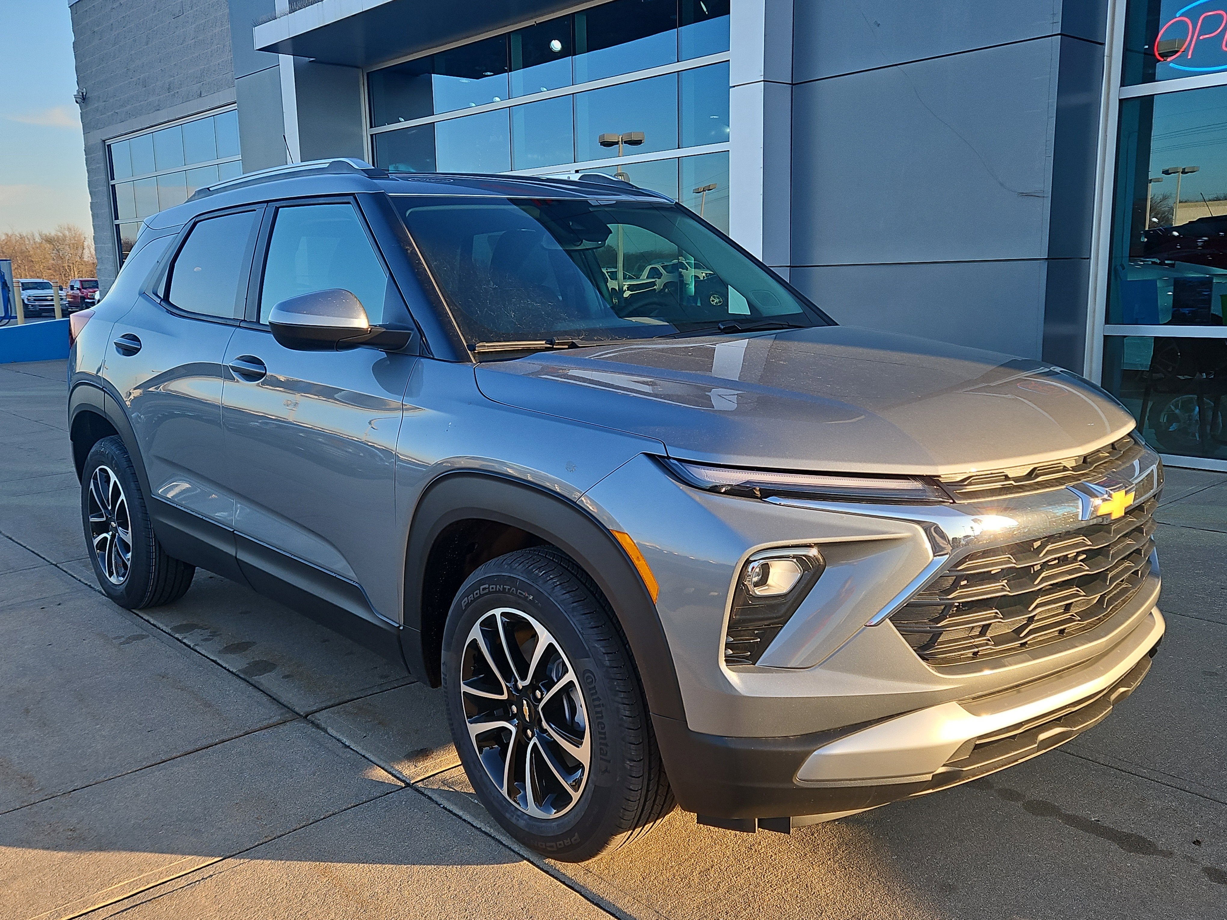 2026 Chevrolet Trailblazer LT in Sterling Gray Metallic — front three-quarter view